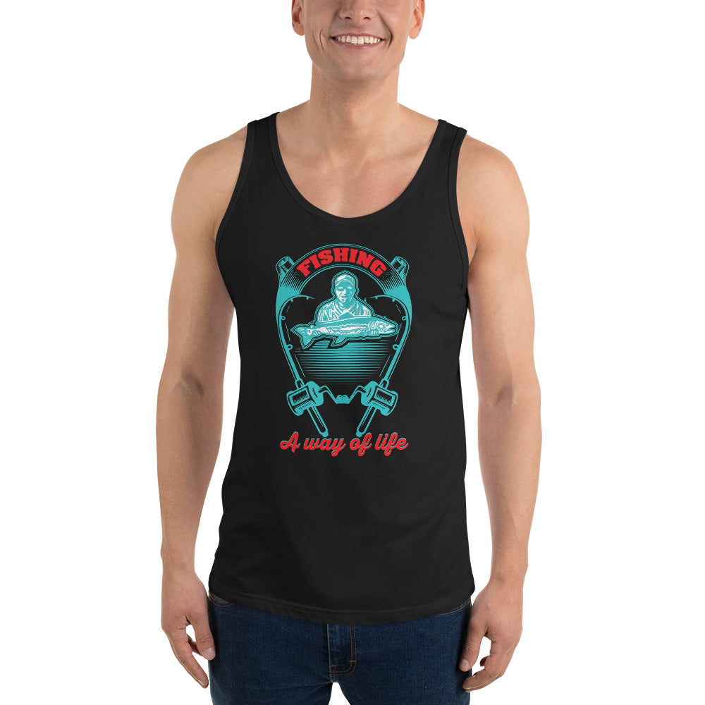 Fishing A Way Of Life - Tank Top