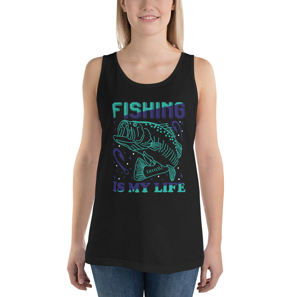 Fishing Is My Life - Tank Top