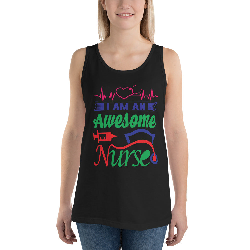 I Am An Awesome Nurse - Tank Top