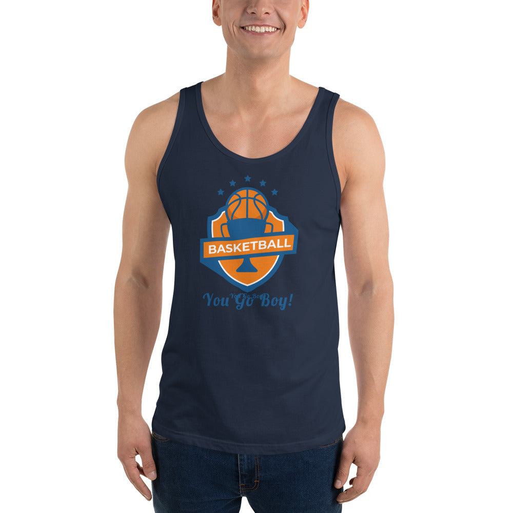 Basketball You Go Boy! - Tank Top