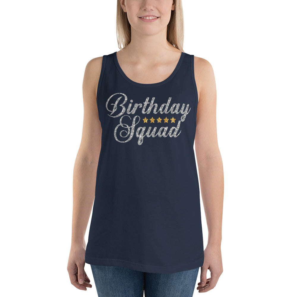 Birthday Squad (silver) - Tank Top