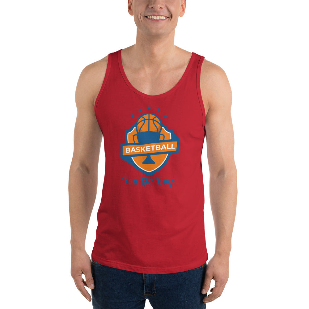 Basketball You Go Boy! - Tank Top