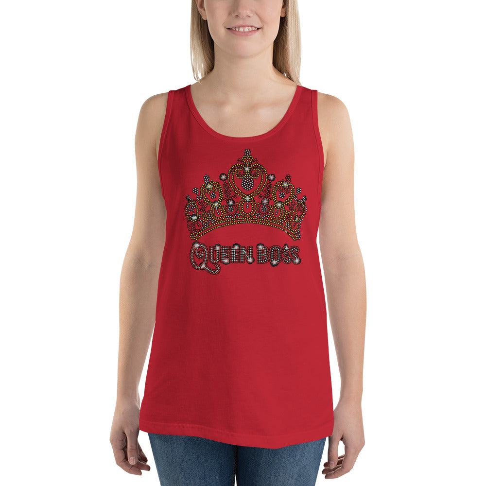 Queen Boss (bling) - Tank Top