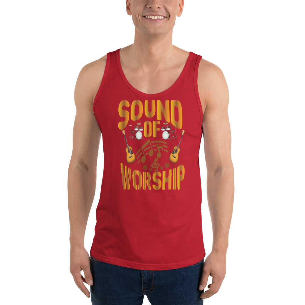 Sound Of Worship (gold) - Tank Top