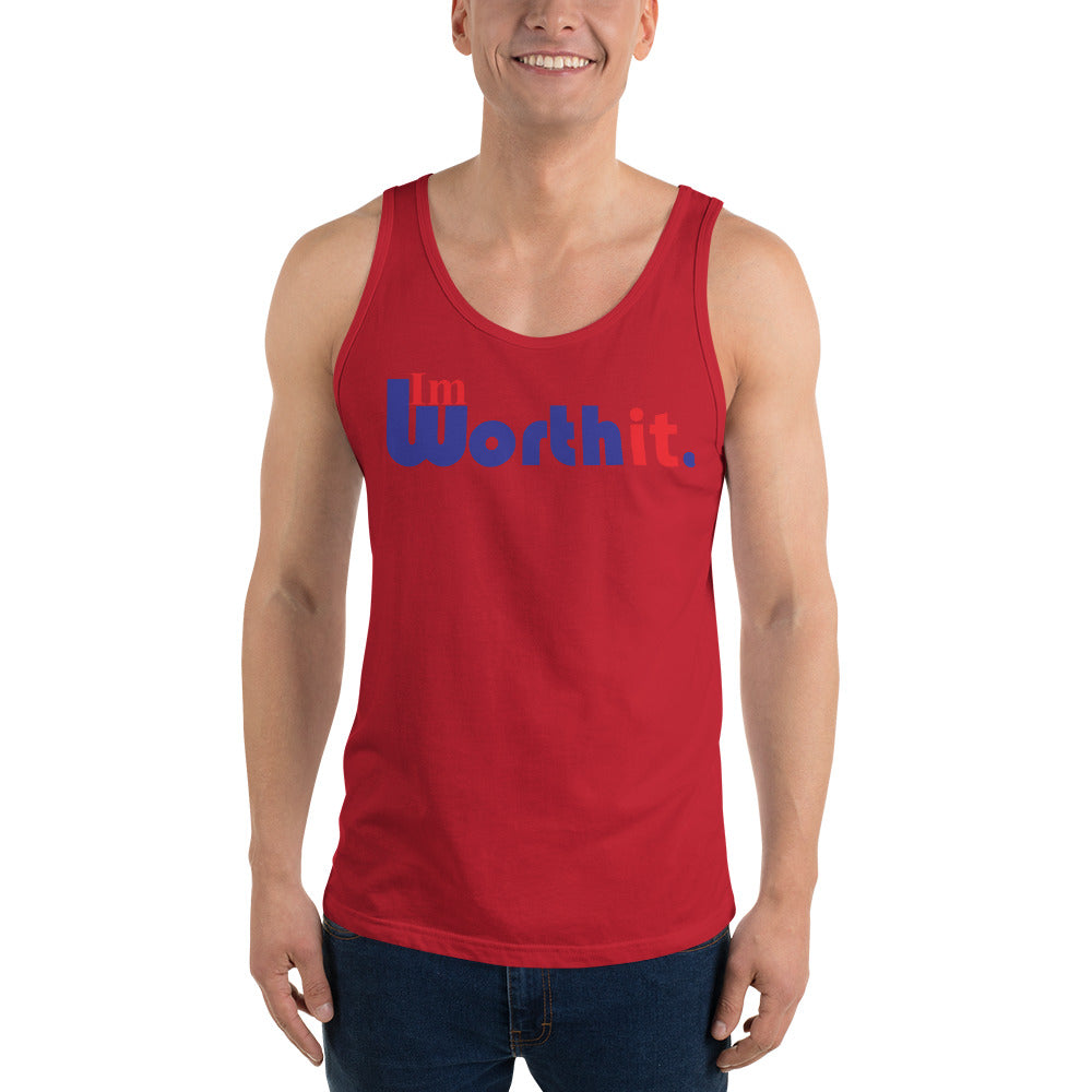 I'm Worth It. (blue) - Tank Top