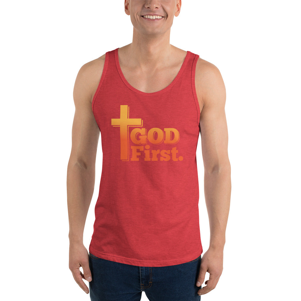 God First. - Tank Top