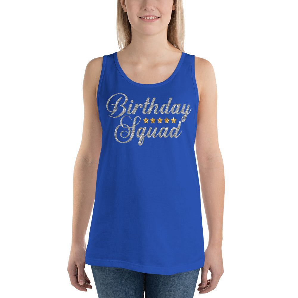 Birthday Squad (silver) - Tank Top