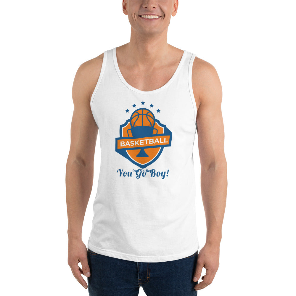 Basketball You Go Boy! - Tank Top