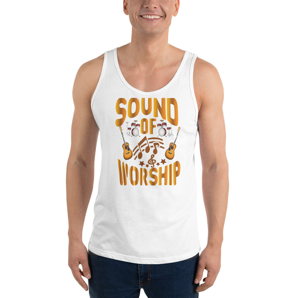 Sound Of Worship (gold) - Tank Top