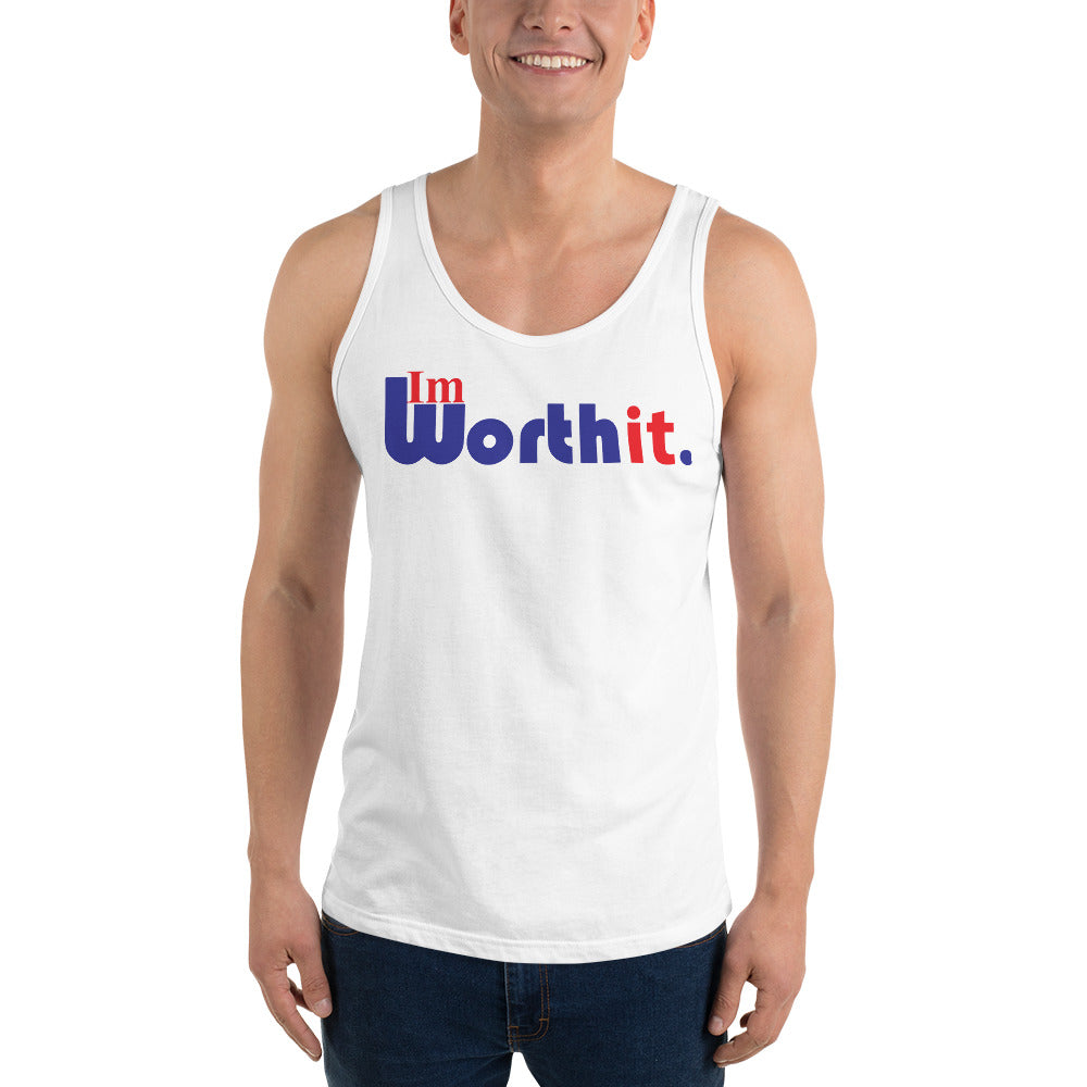 I'm Worth It. (blue) - Tank Top