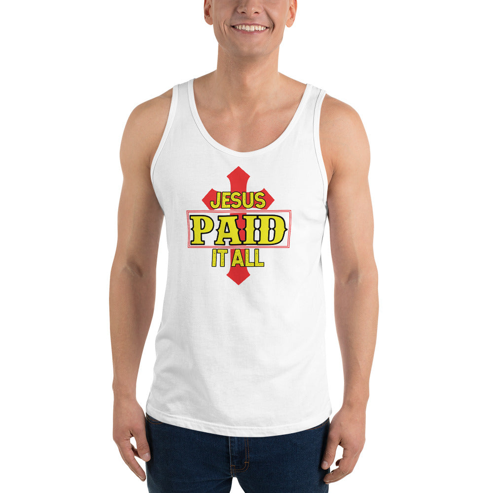 Jesus Paid It All - Tank Top