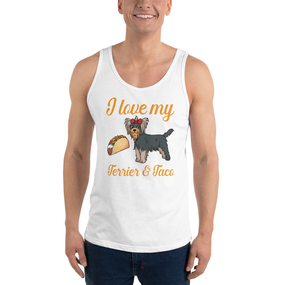 I Love My Terrier & Taco - Tank Top