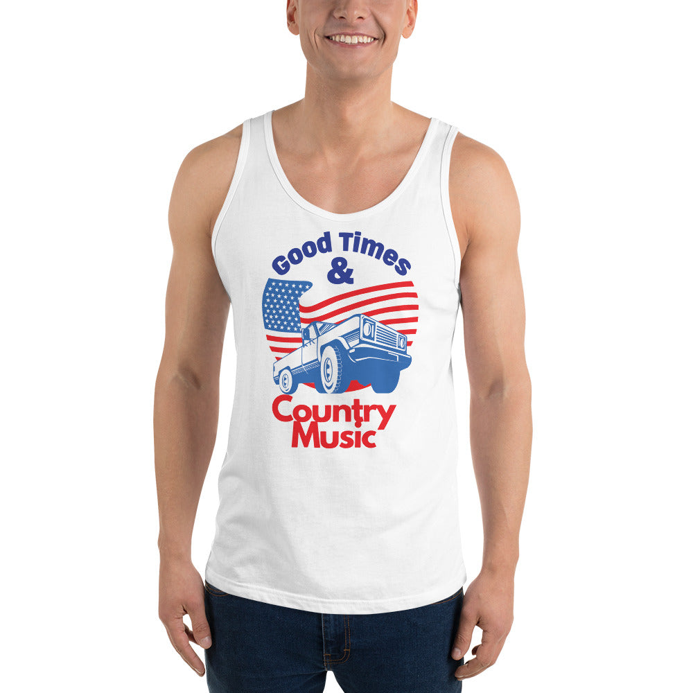 Good Times And Country Music - Tank Top