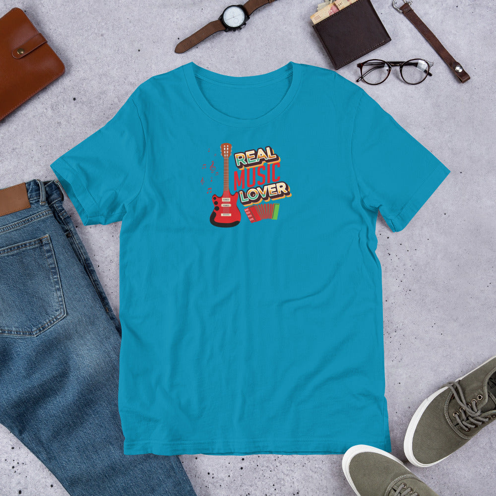 Real Music Lover  - T-Shirt