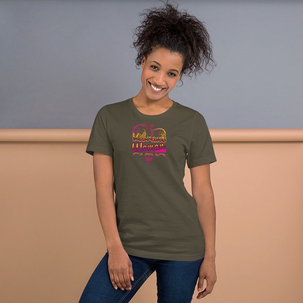 Vibrant Woman  - T-Shirt