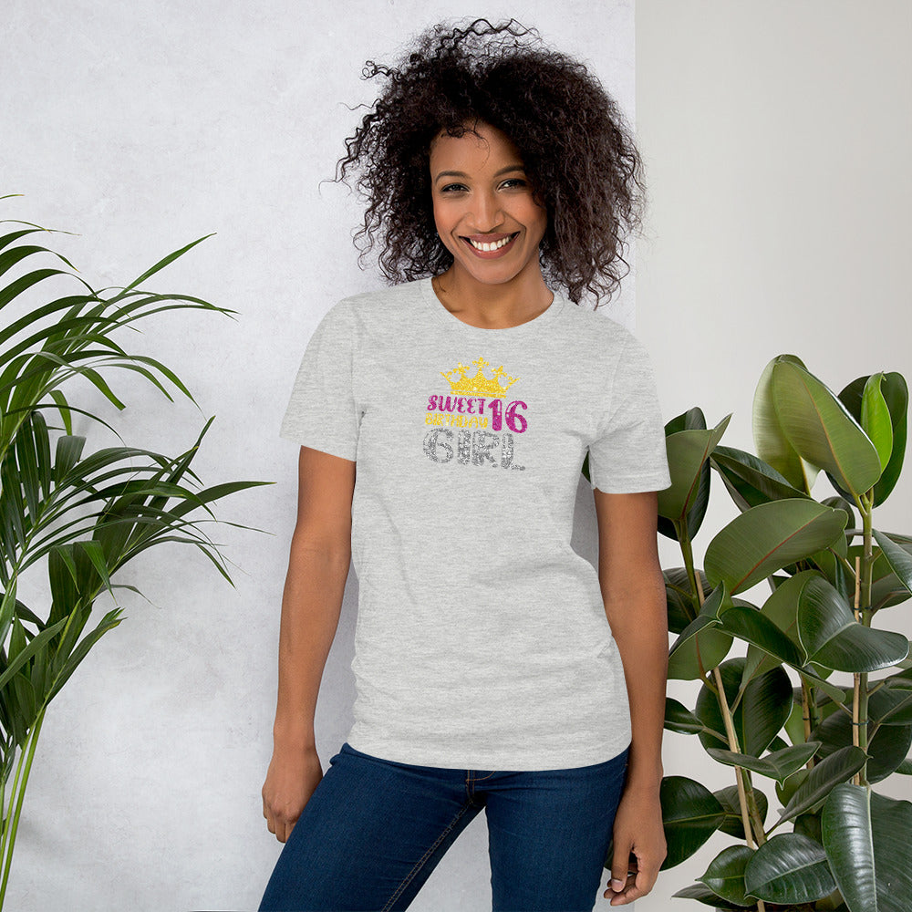 Sweet 16 Birthday Girl - T-Shirt