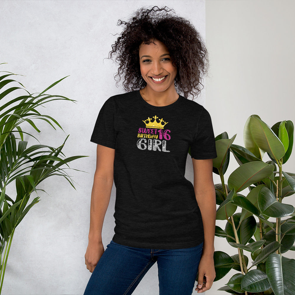 Sweet 16 Birthday Girl - T-Shirt