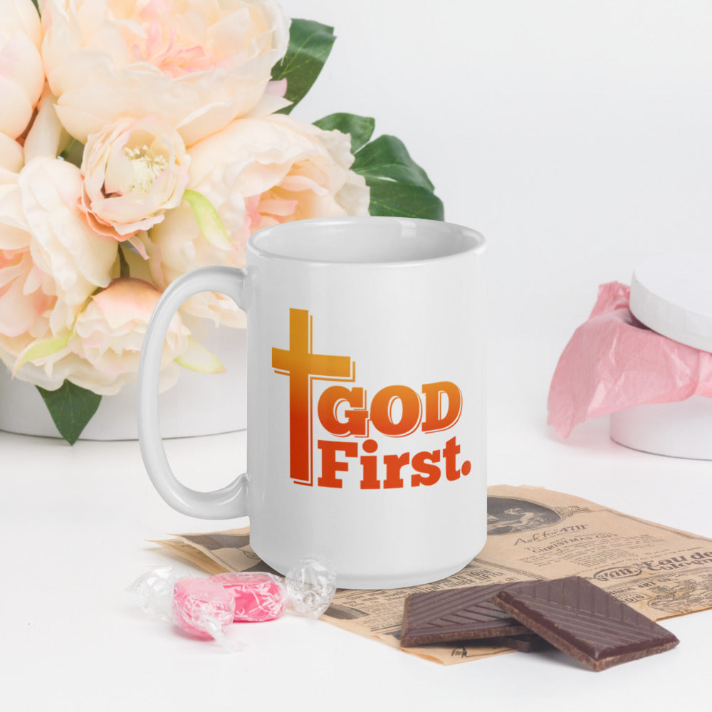 God First. - Mug