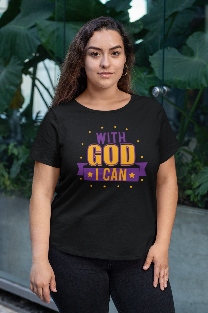 With God I Can - T-Shirt